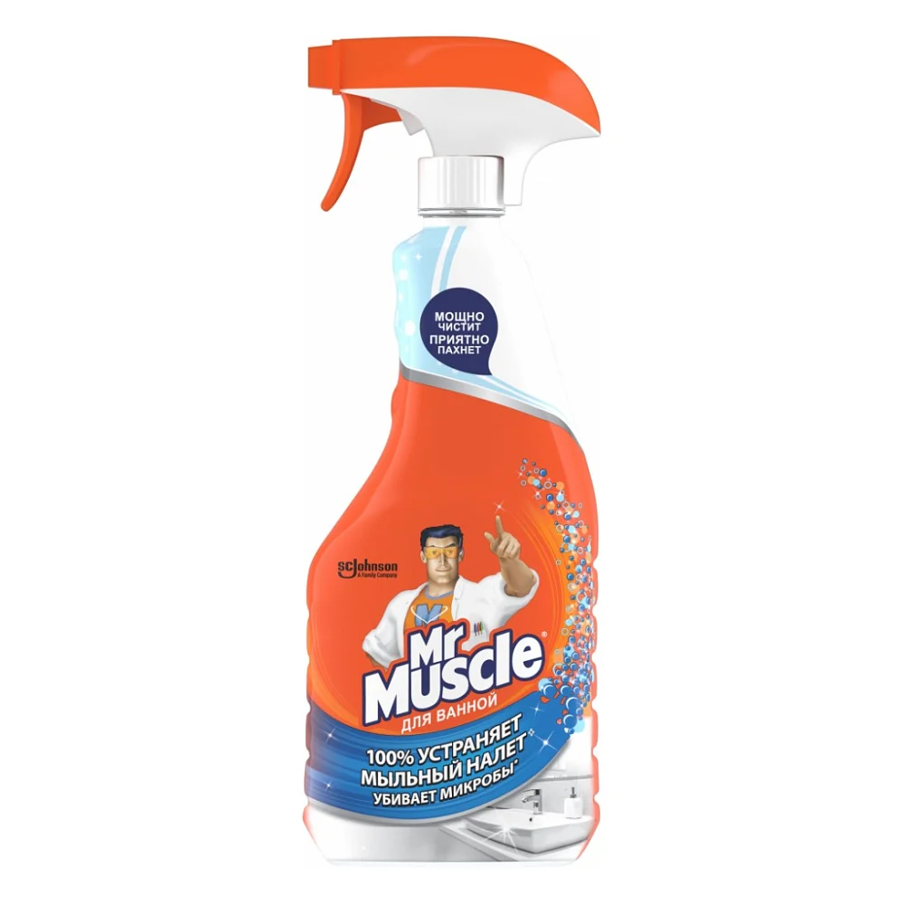 Спрей для чищення ванн Mr Muscle Експерт 500 мл (4823002002676)