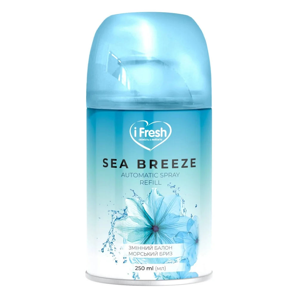 Освіжувач повітря iFresh Sea Breeze Змінний балон 250 мл (4820268100221)