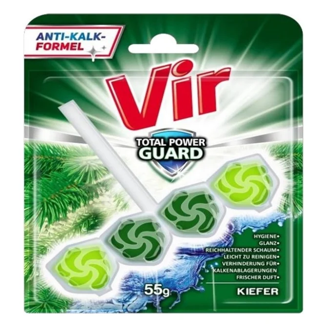 Туалетний блок Vir Total Power Guard Хвоя 55 г (3801003002162)