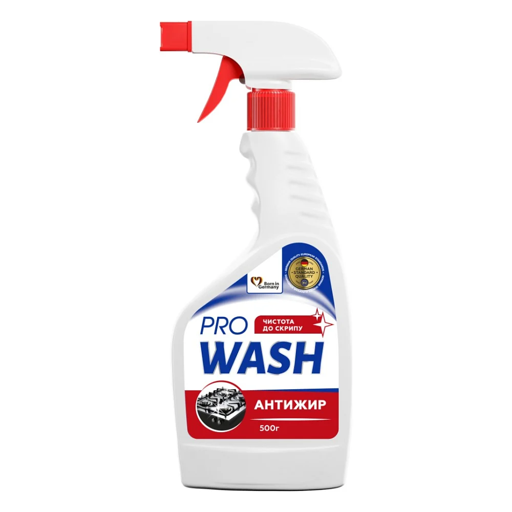 Спрей для чищення кухні Pro Wash Антижир 500 г (4262396145444)