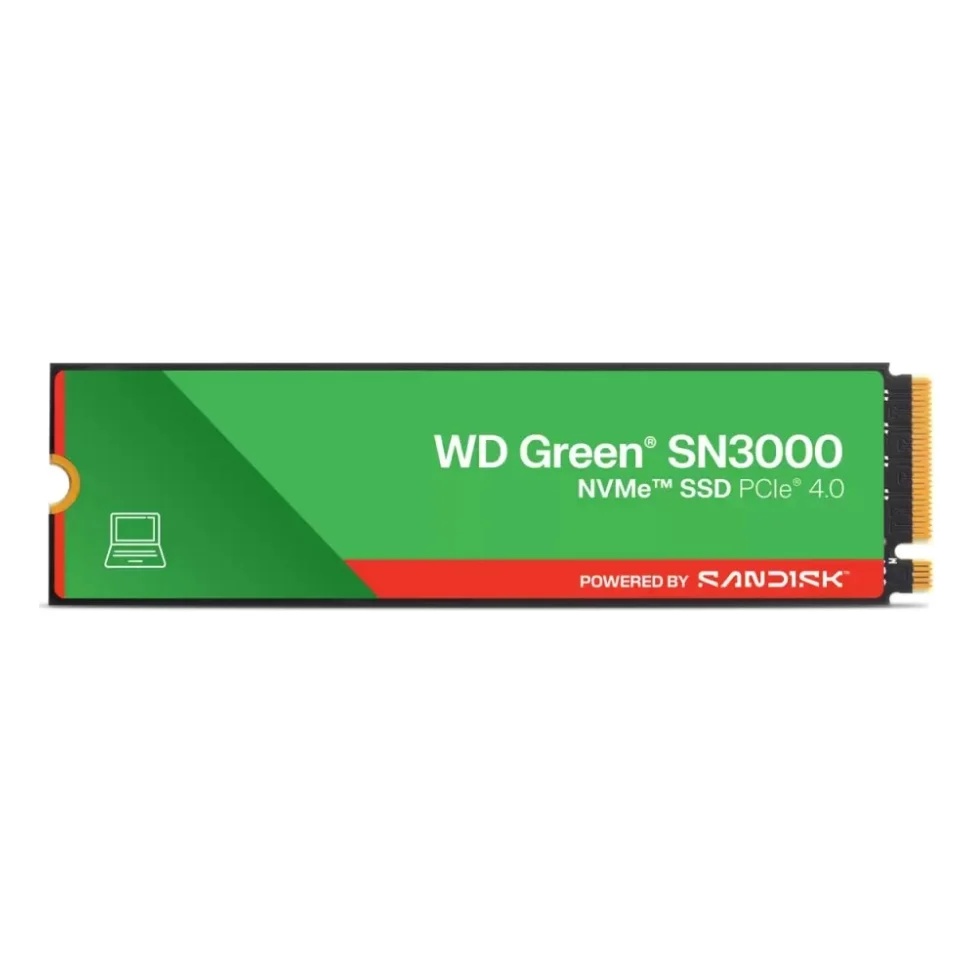 Накопичувач SSD M.2 2280 2TB Green SN3000 WD (WDS200T4G0E-00CPS0)