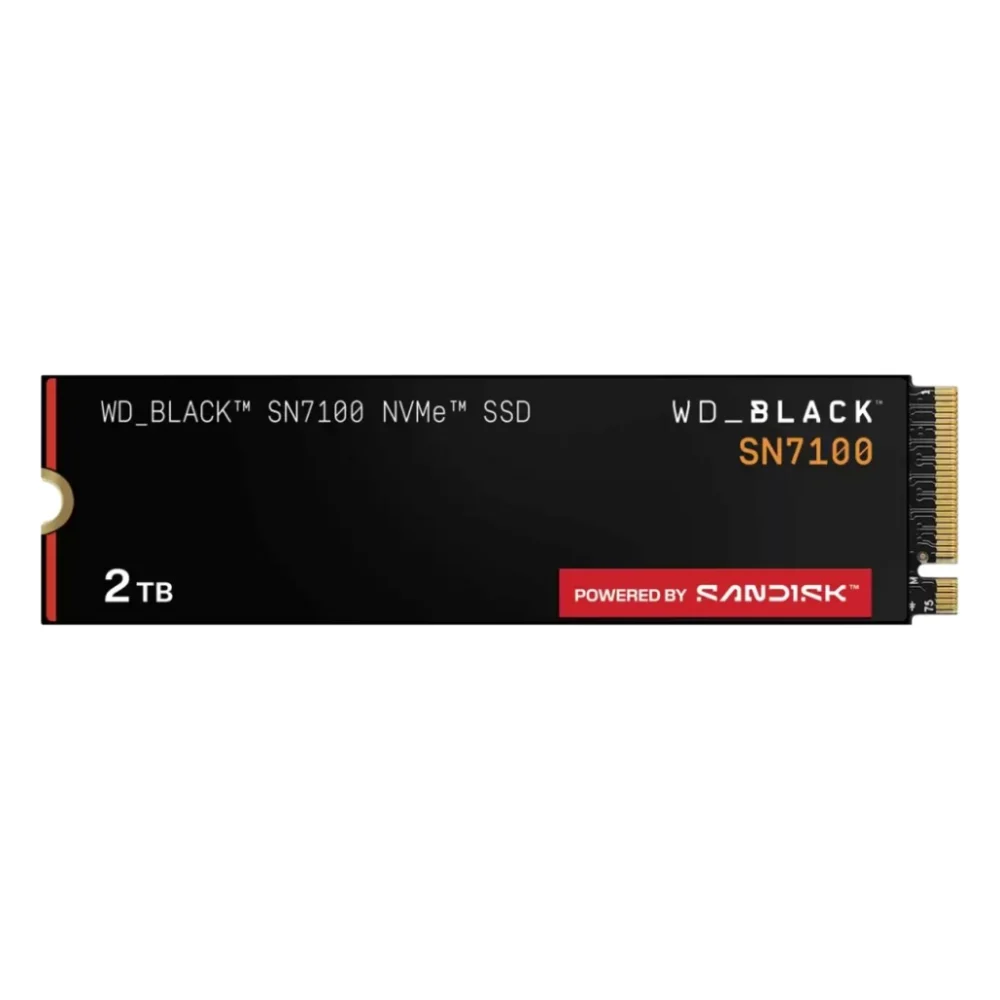 Накопичувач SSD M.2 2280 2TB BLACK SN7100 WD (WDS200T4X0E-00CJA0)