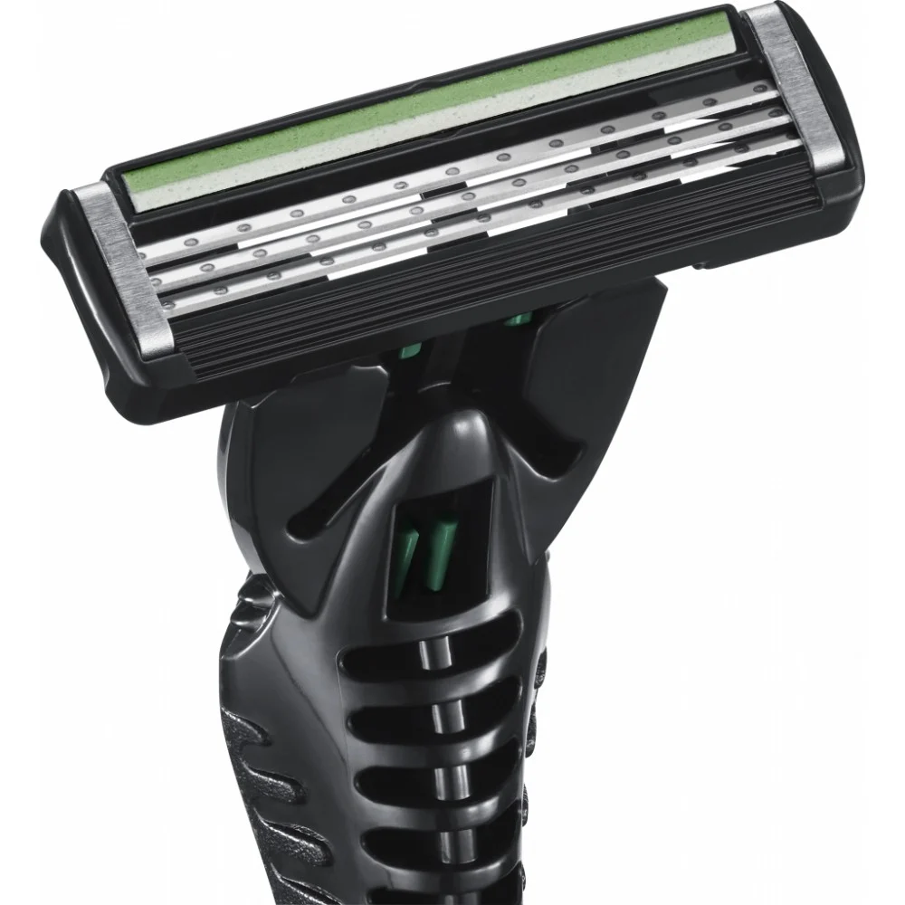 Бритва Bic Flex 3 Hybrid Sensitive з 4 змінними картриджами (3086123644977) — фото 4