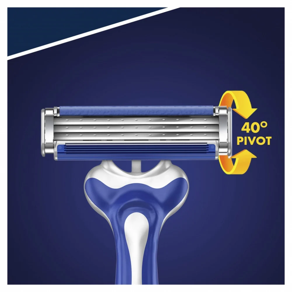 Бритва Gillette Blue 3 Comfort одноразова 8 шт. (7702018604319) — фото 2