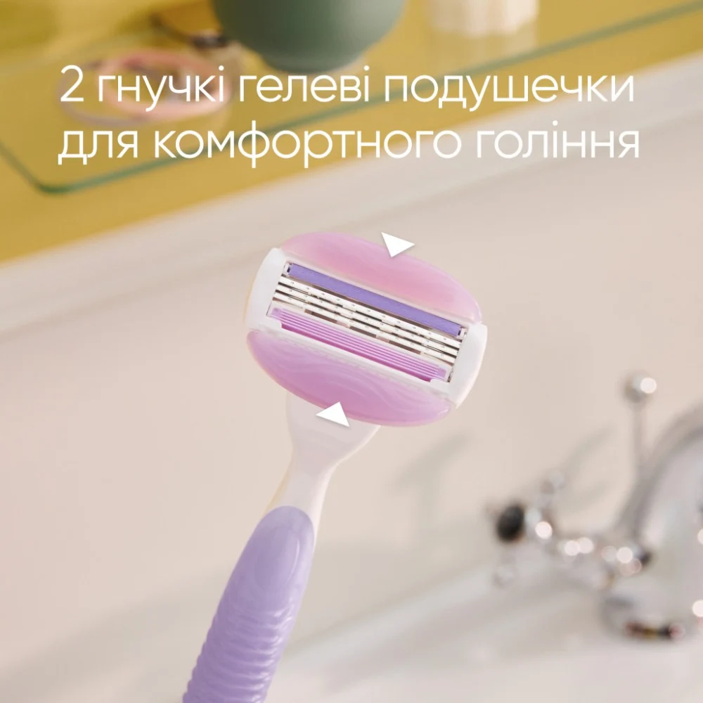 Бритва Gillette Venus ComfortGlide Breeze з 2 змінними картриджами (7702018886166) — фото 3