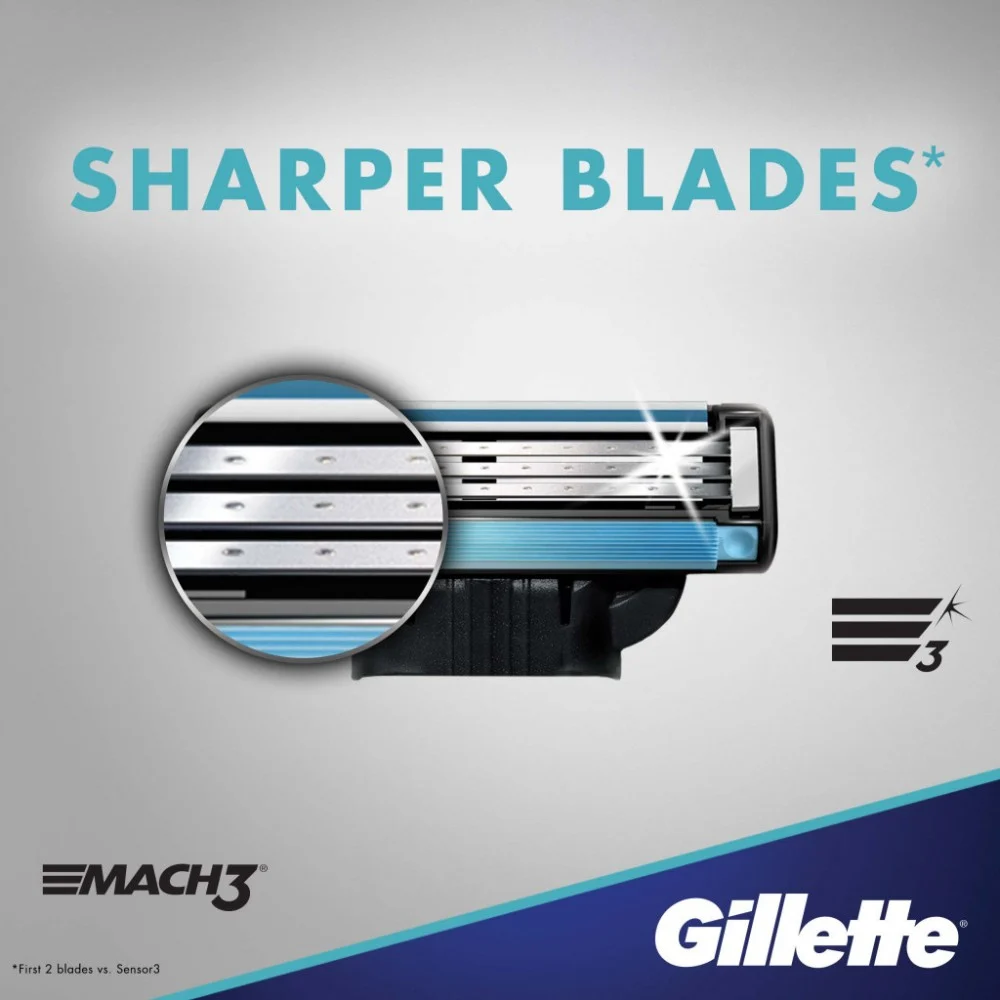 Бритва Gillette Mach3 з 5 змінними картриджами (7702018610181) — фото 3