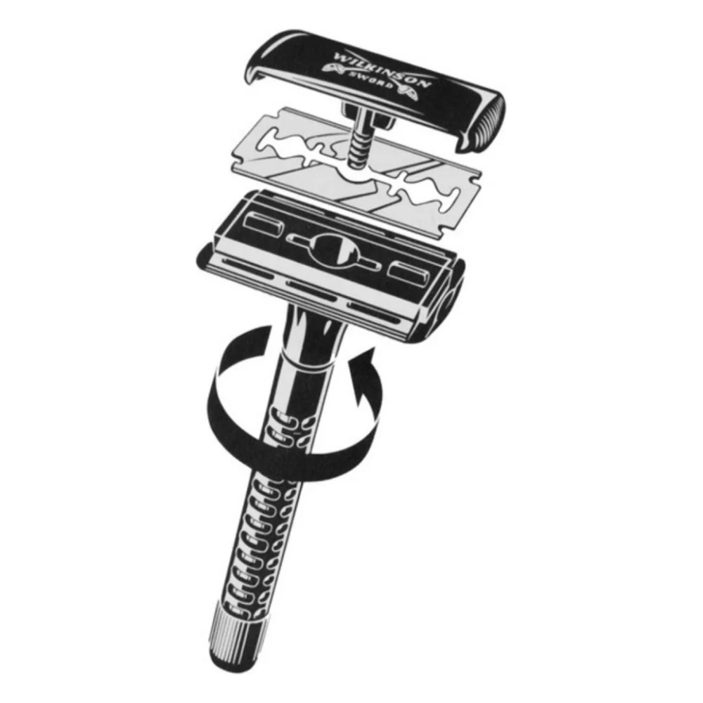 Бритва Wilkinson Sword Classic Double Edge Razor + 5 змінних лез (4027800015504) — фото 7