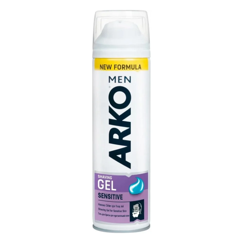 Гель для гоління ARKO Sensitive 200 мл (8690506390921)