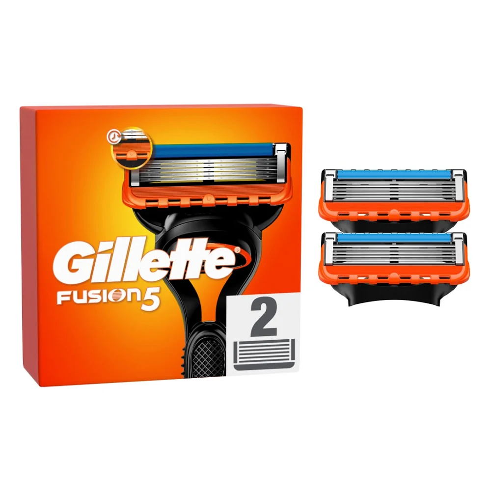 Змінні касети Gillette Fusion5 2 шт. (7702018877478/7702018867011)