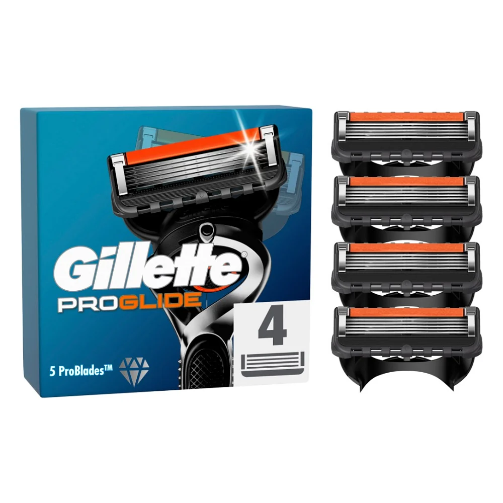 Змінні касети Gillette Fusion ProGlide 4 шт. (7702018085514)