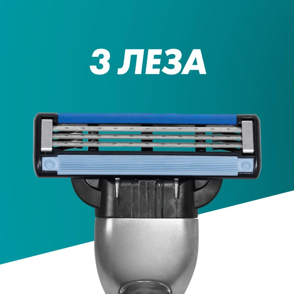 Змінні касети Gillette Mach3 8 шт. (3014260239640/8700216066556) — фото 3