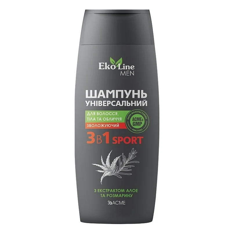 Шампунь Acme Color EkoLine Men Sport 3в1 400 мл (4823115503305)