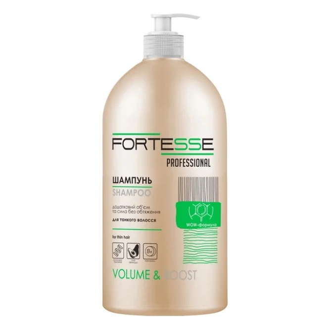 Шампунь Fortesse Professional Volume & Boost Для об'єму волосся 1000 мл (4820000306157)