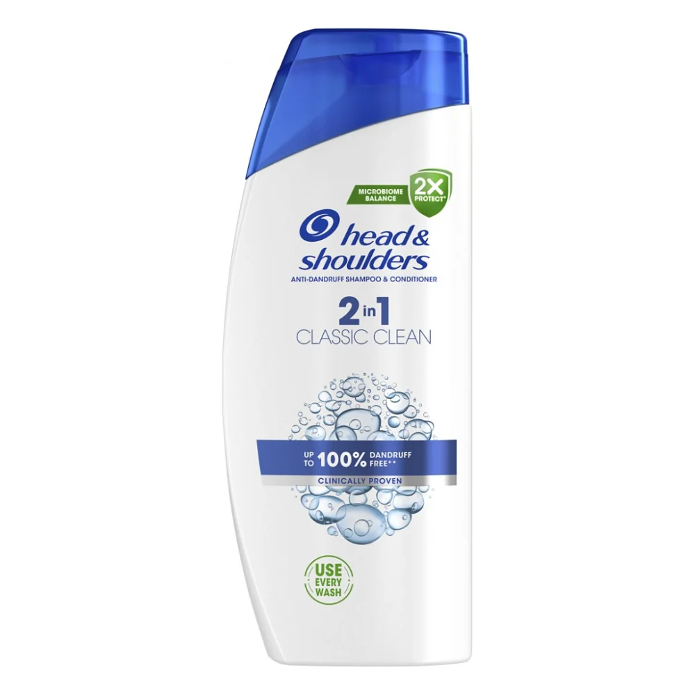 Шампунь Head & Shoulders 2 в 1 Проти лупи Основний догляд 625 мл (8700216304948)