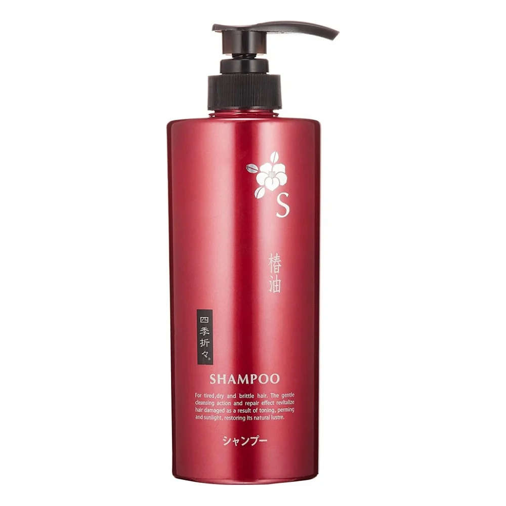 Шампунь Kumano Tsubaki Red Camellia Oil 600 мл (4513574017245)