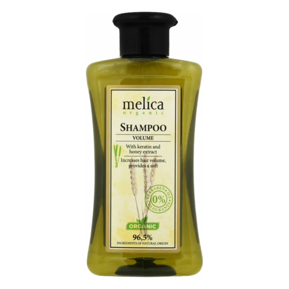 Шампунь Melica Organic з кератином і екстрактом меду 300 мл (4770416340606)