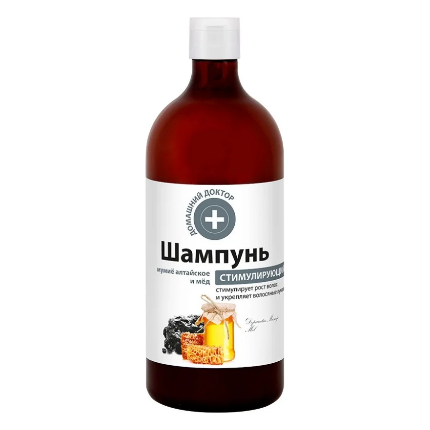 Шампунь Домашній Доктор Мумійо та мед 1000 мл (4823015929830)