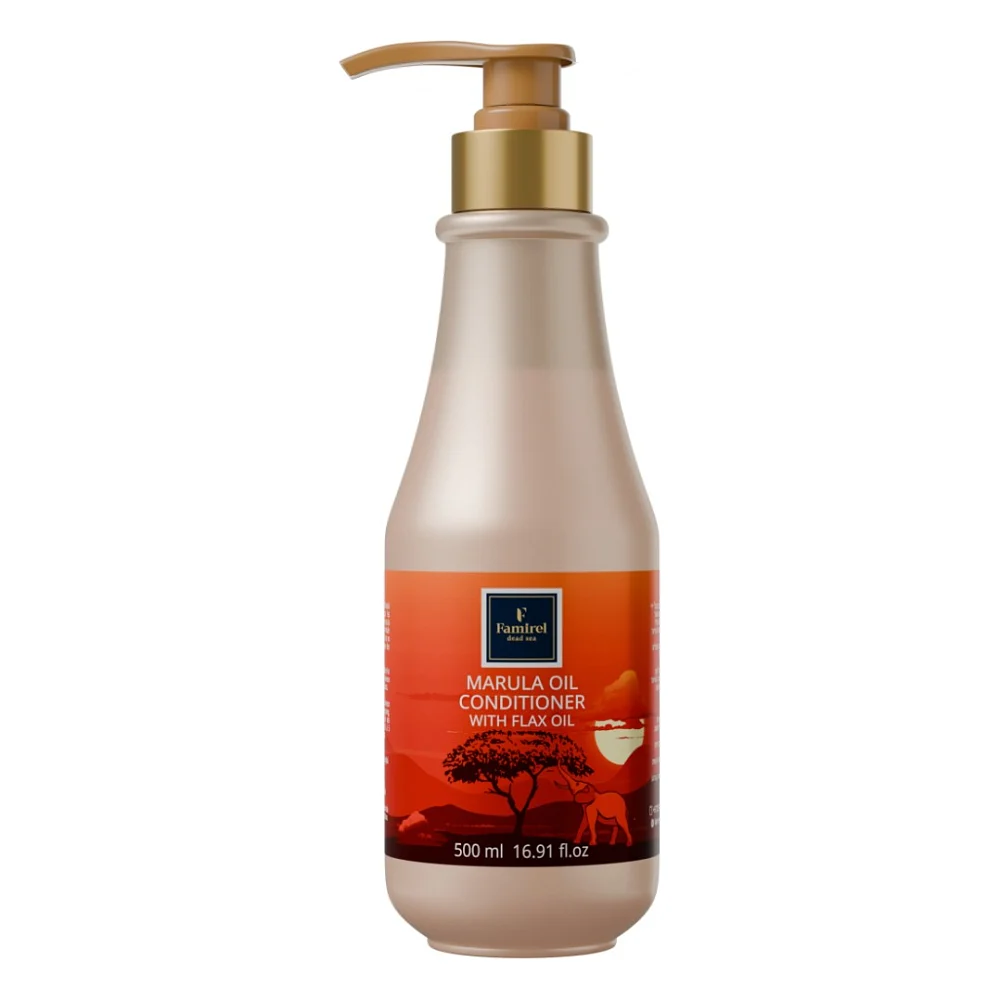 Кондиціонер для волосся Famirel Marula Oil With Flax Oil 500 мл (7290114085816)