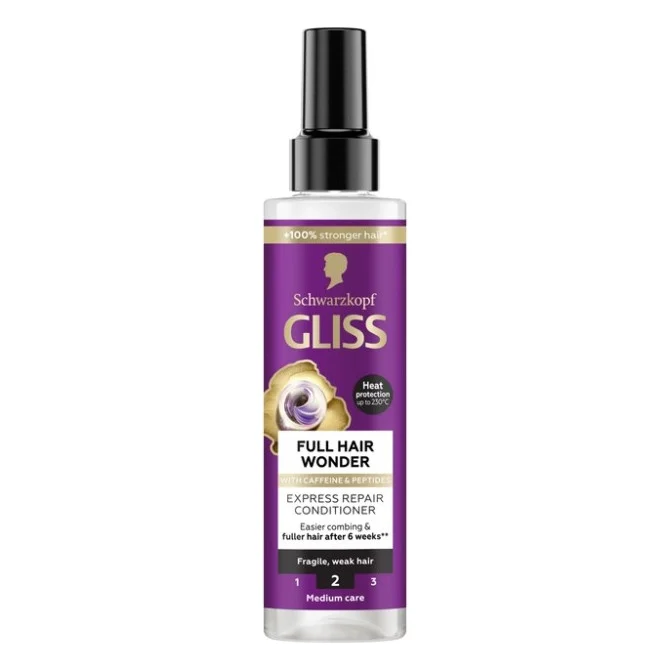 Кондиціонер для волосся Gliss Full Hair Wonder Express Repair Conditioner 200 мл (9000101749670)