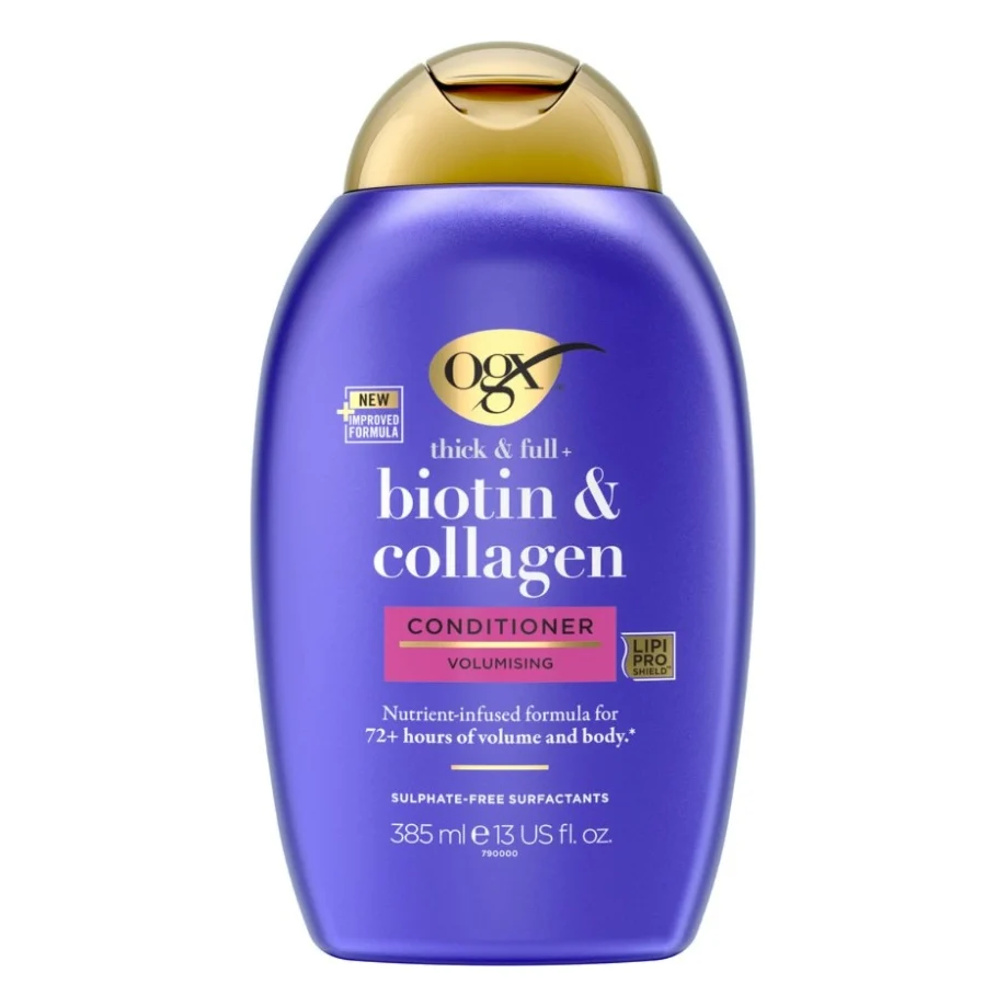 Кондиціонер для волосся OGX Biotin&Collagen для позбавлених об'єму, тонк. волосся 385 мл (0022796976710)
