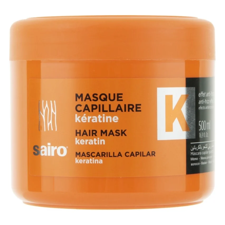 Маска для волосся Sairo Hair Mask Keratin З кератином 500 мл (8414227052636)