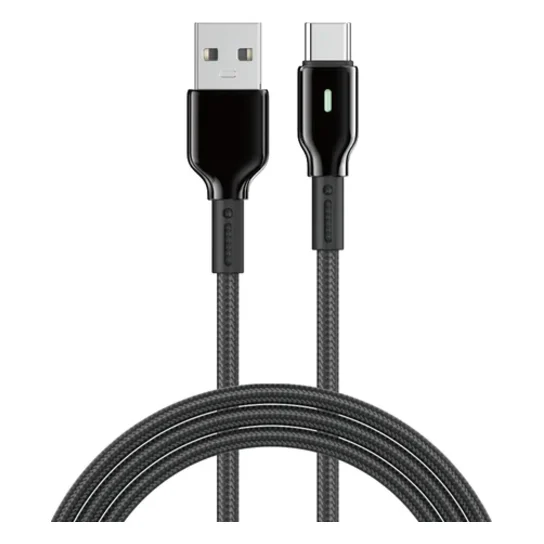 Кабель WIWU 27W Duralink Series Nylon Braided Cable 1m Wi-C073 A-C (6977703654691)