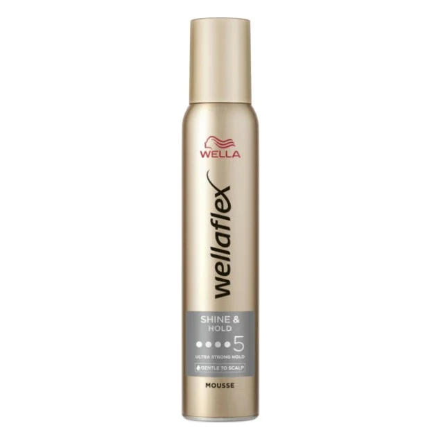 Мус для волосся WellaFlex Shine & Hold 5 200 мл (4056800625987)