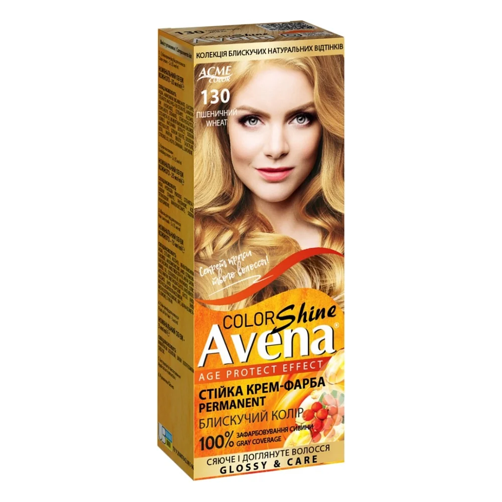 Фарба для волосся Acme Color Avena Shine Color Стійка 130 - Пшеничний (4823115502490)