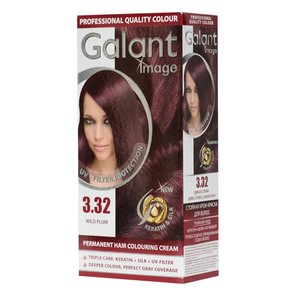 Фарба для волосся Galant Image 3.32 - Дика слива (3800049200754)