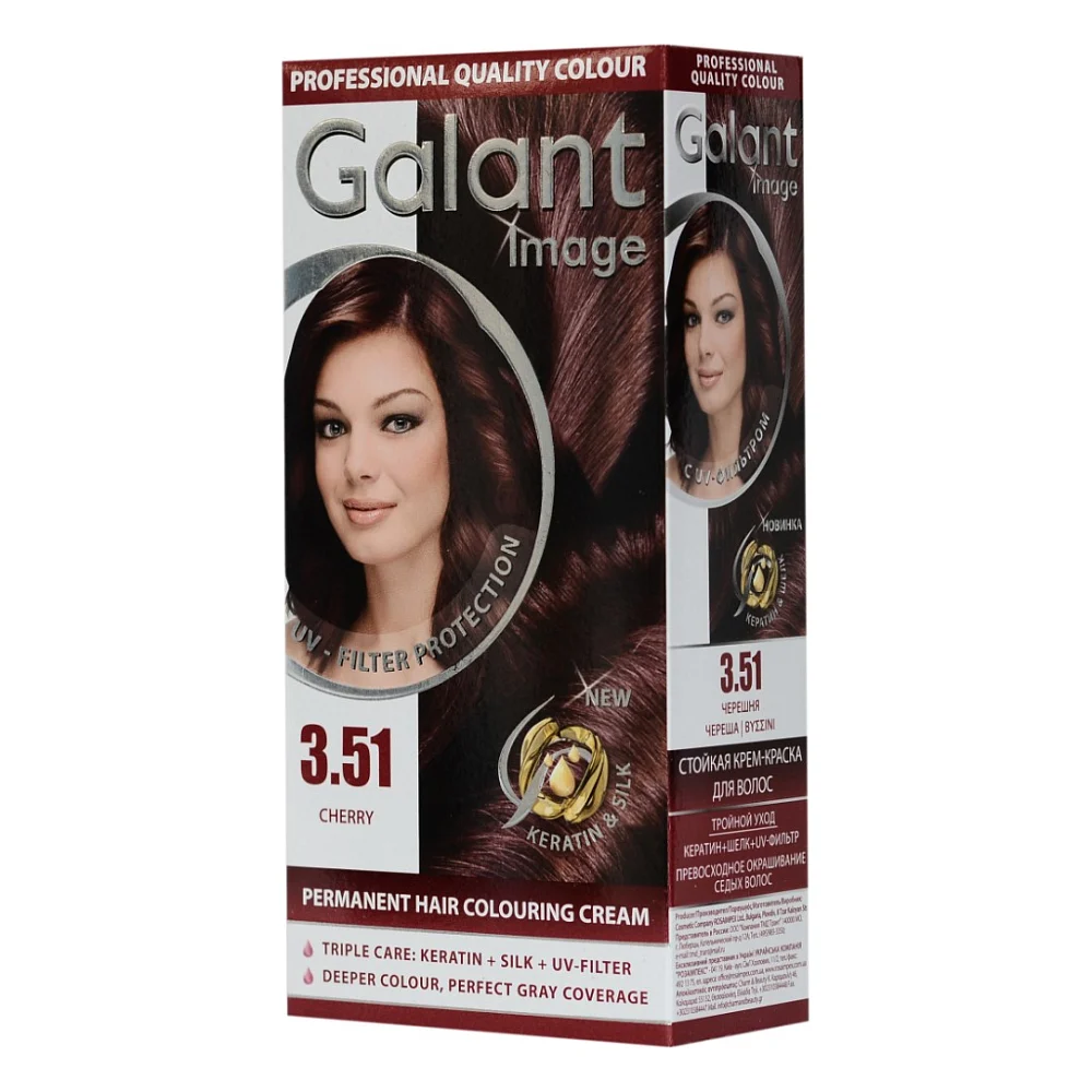 Фарба для волосся Galant Image 3.51 - Черешня (3800049200792)