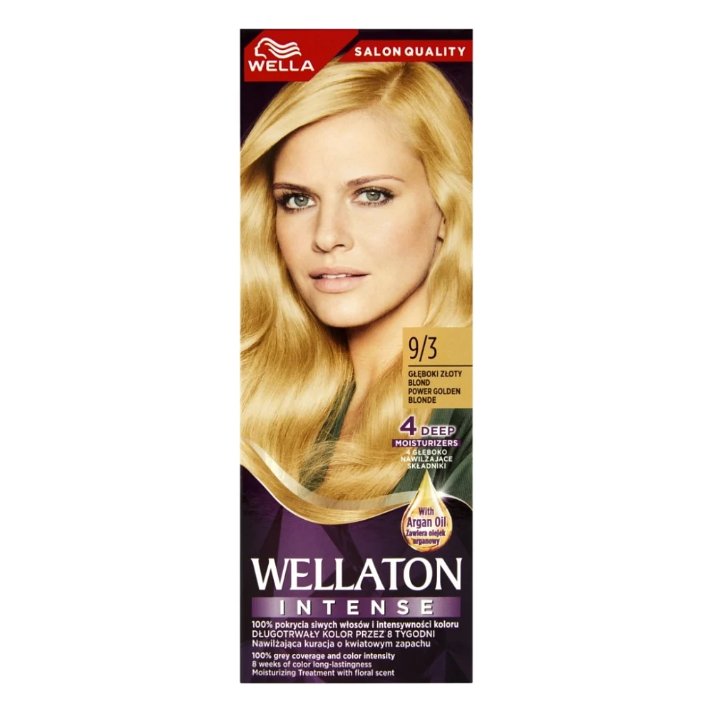 Фарба для волосся Wellaton 9/3 Золотий блондин 110 мл (4056800023219)