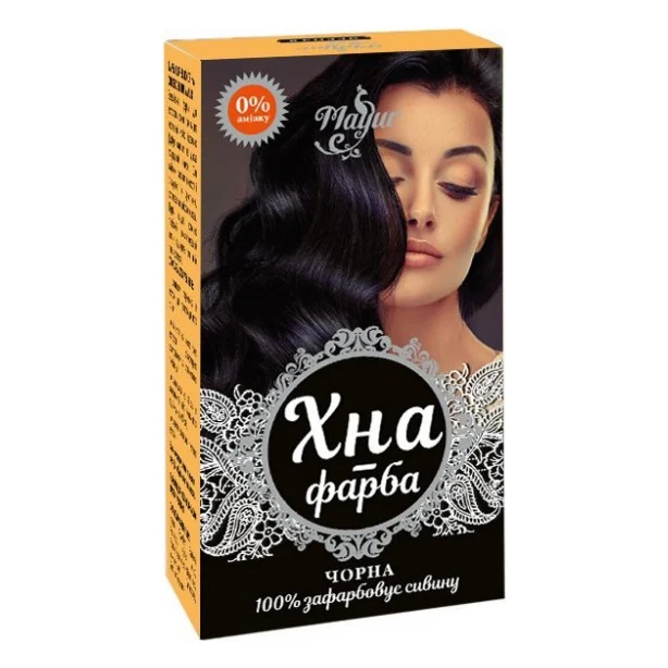 Хна Mayur чорна 25 г (4820230950274)