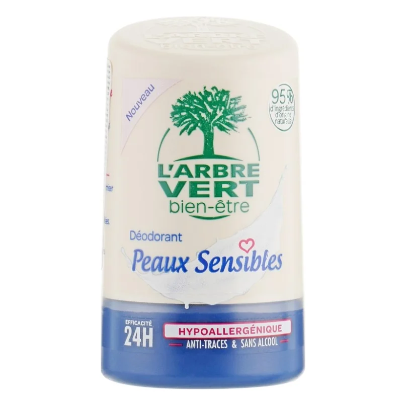 Дезодорант L'Arbre Vert Sensitive для чутливої шкіри 50 мл (3450601032431)