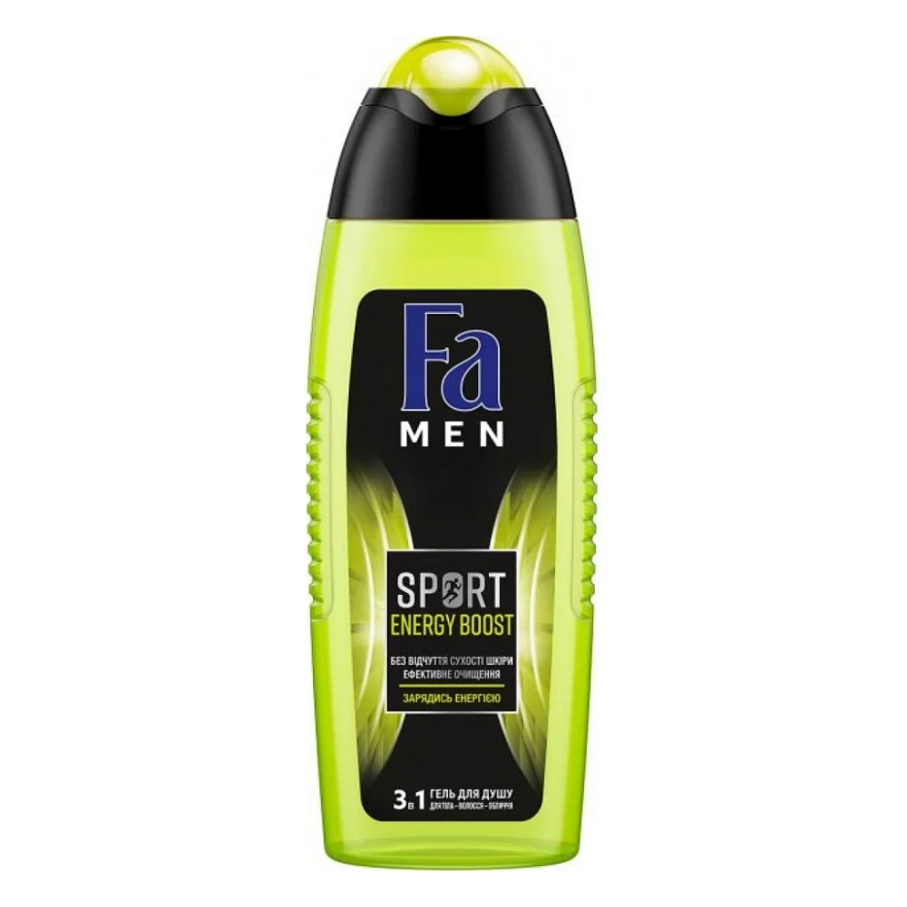 Гель для душу Fa Men Sport Вибух свіжості 400 мл (9000100781374)