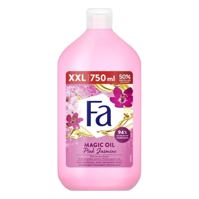 Гель для душу Fa Magic Oil Pink Jasmine Shower Gel 750 мл (9000101010336)