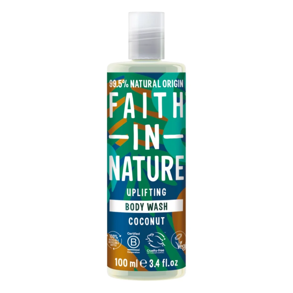 Гель для душу Faith in Nature Натуральний З кокосом 100 мл (708002300370)