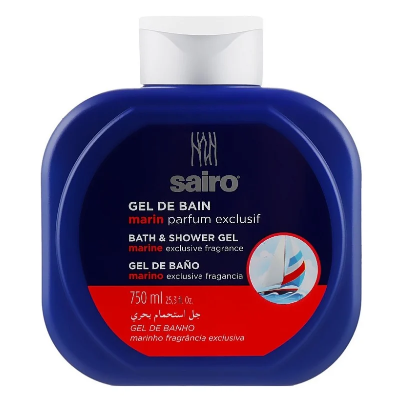 Гель для душу Sairo Bath And Shower Gel Винятковий морський аромат 750 мл (8433295049348)