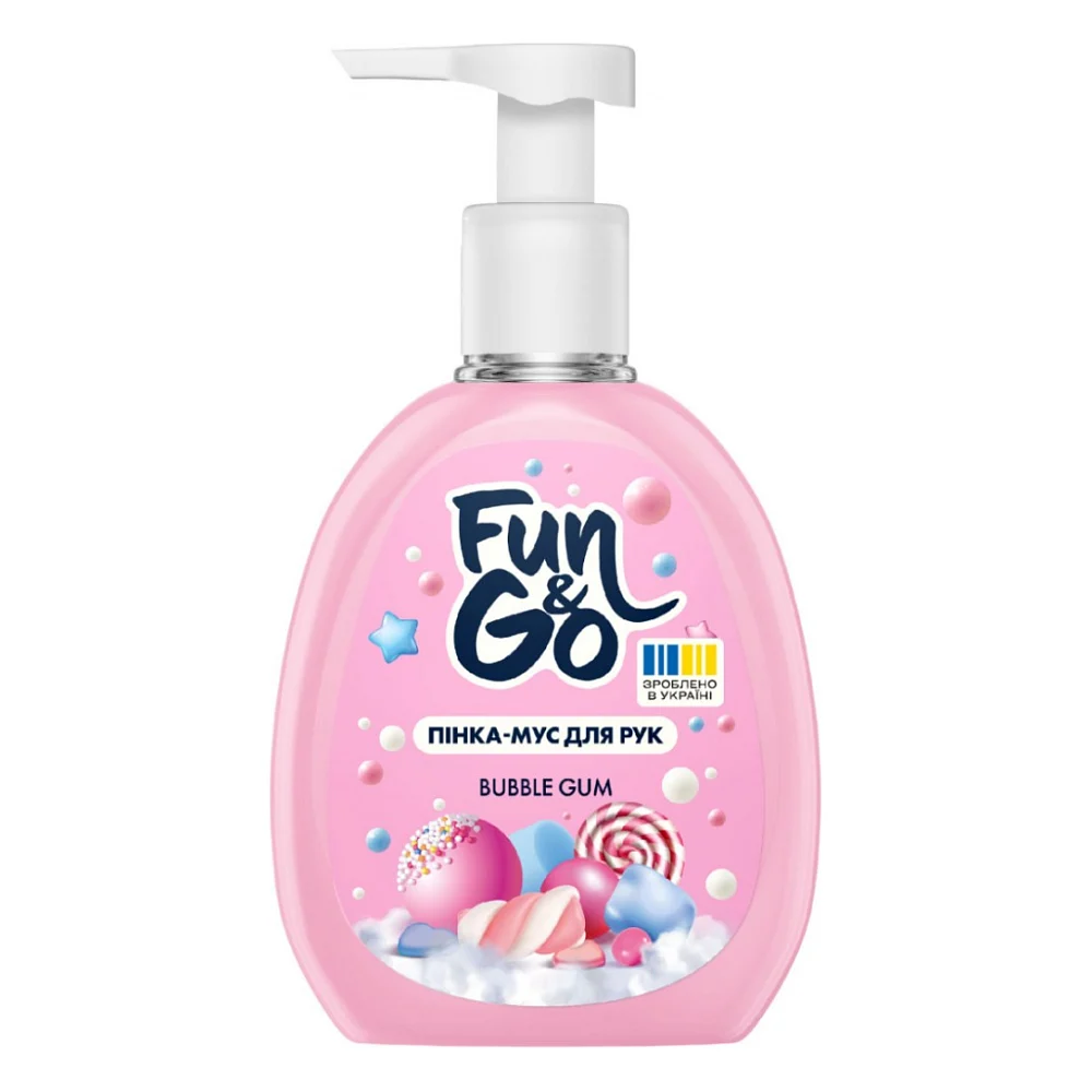 Мило-пінка Fun&Go Bubble Gum 300 мл (4820204701796)