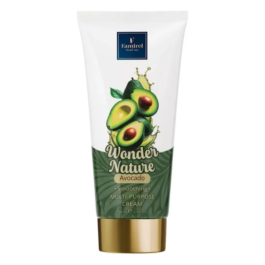 Крем для тіла Famirel Wonder Nature Avocado Smoothing Multi-Purpose Cream 180 мл (7290114086196)