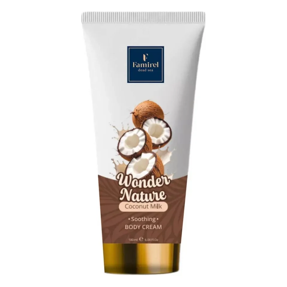 Крем для тіла Famirel Wonder Nature Coconut Milk Body Cream 180 мл (7290114086110)