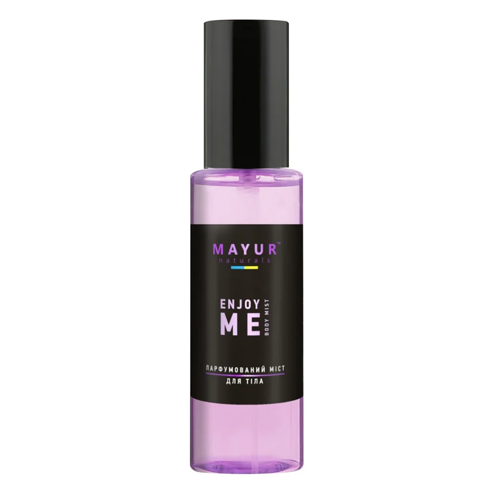 Спрей для тіла Mayur Enjoy Me Body Mist Парфумований міст Зволожувальний 100 мл (4820230953107)