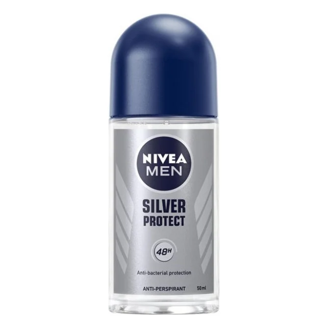 Антиперспірант Nivea Men Срібний захист кульковий 50 мл (42269083/4006000032726/4006000032733)