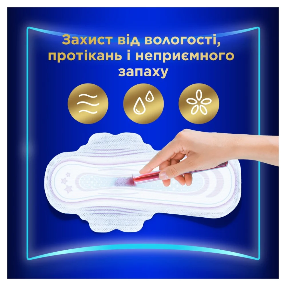 Гігієнічні прокладки Always Ultra Secure Night (Розмір 4) 6 шт. (8001841733050) — фото 4
