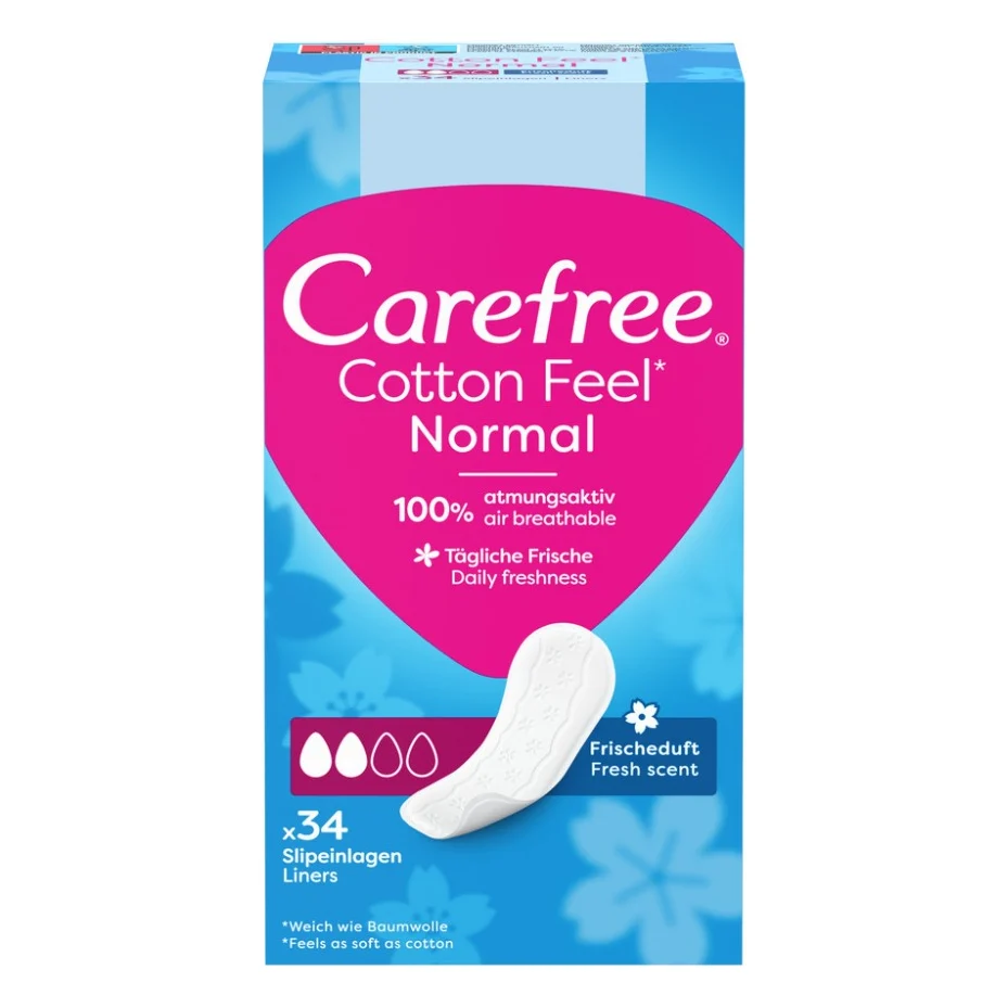 Щоденні прокладки Carefree Cotton Fresh 34 шт. (3574661064307/3574661565071/8002110312365)