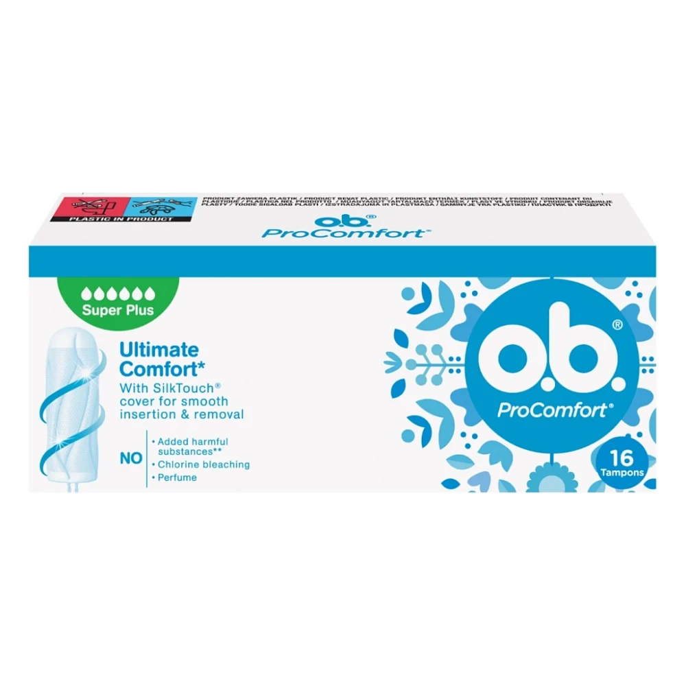 Тампони o.b. ProComfort Super Plus 16 шт. (3574660607567/3574661331157)