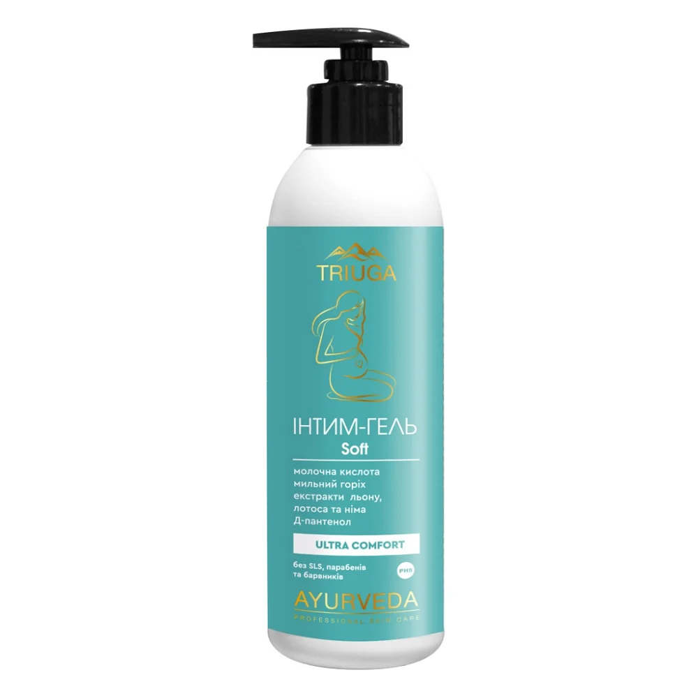 Гель для інтимної гігієни Triuga Ayurveda Soft Ultra Comfort 300 мл (4820164640616)