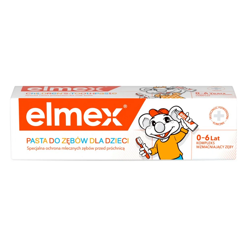 Дитяча зубна паста Elmex від 0 до 6 років 50 мл (4007965560101) — фото 3
