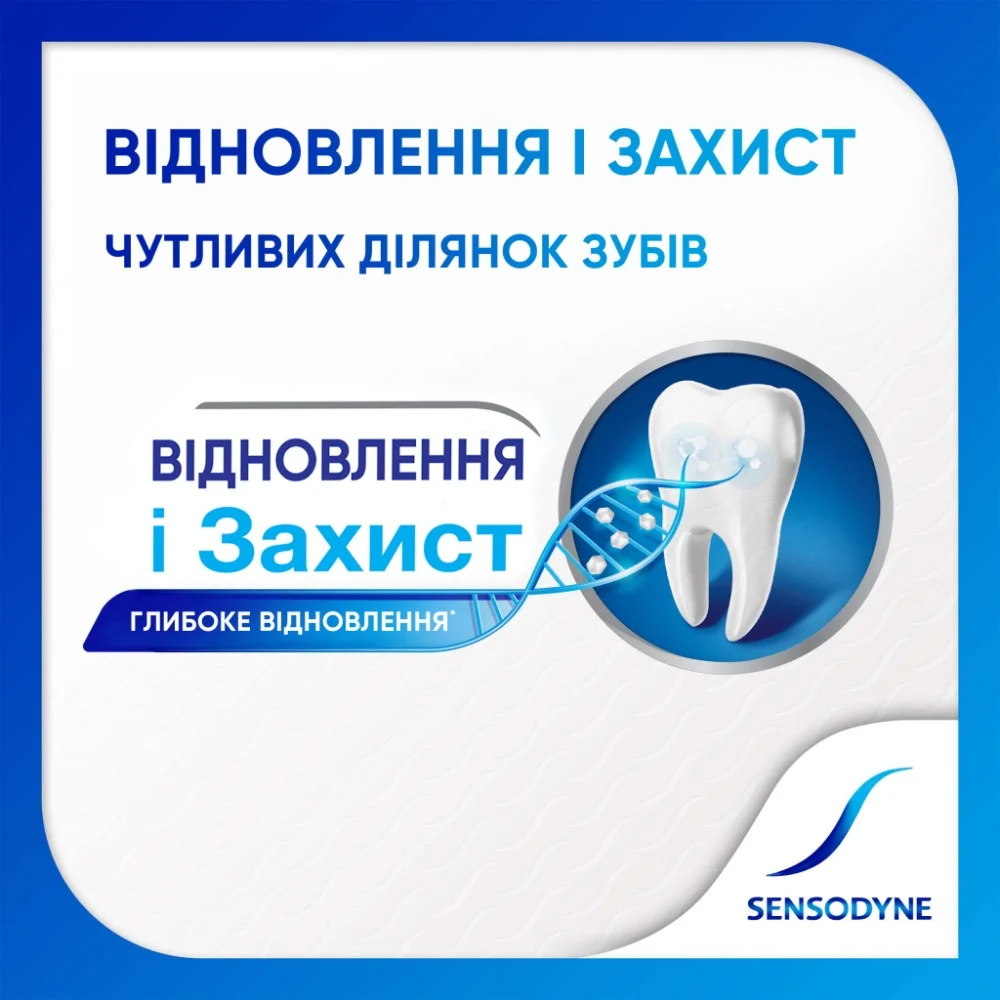 Зубна паста Sensodyne Відновлення та Захист 75 мл (5054563099983/5054563125774) — фото 3