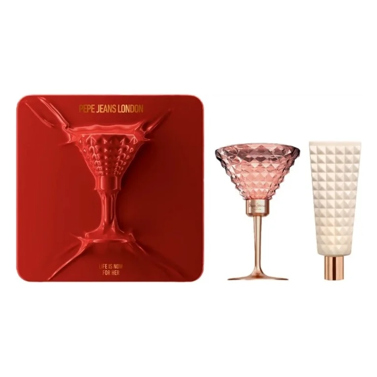 Набір косметики Pepe Jeans Life Is Now For Her Gift Set Парфумована вода 80 мл + Лосьйон для тіла 100 мл (8436611104653)