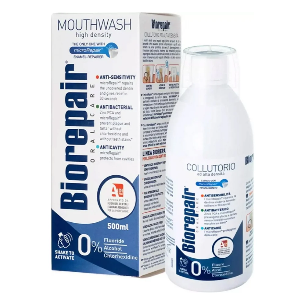 Ополіскувач для порожнини рота Biorepair Plus Професійний захист і відновлення 500 мл (8017331025925)